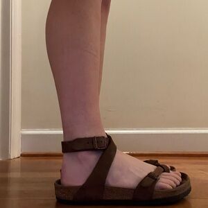 Strappy Birkenstocks!